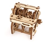 more-results: The UGears STEM LAB Gearbox Wooden 3D Model is a stylised educational model, an intera