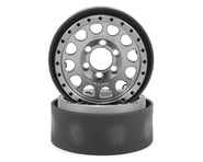 more-results: Vanquish Products Method 105 1.9" Beadlock Crawler Wheels (Silver/Black) (2)