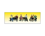 more-results: A set of three benches and six people. This product was added to our catalog on Februa