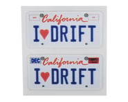 WRAP-UP NEXT REAL 3D U.S. License Plate (2) (I LOVE DRIFT) (11x50mm) | product-related
