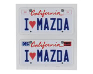more-results: This is a set of two WRAP-UP NEXT REAL 3D U.S. License&nbsp;Plates with I LOVE MAZDA t