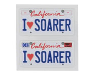 WRAP-UP NEXT REAL 3D E.U. License Plate (2) (I LOVE SOARER) (11x50mm) | product-related