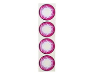 more-results: This is a pack of four XRAY Truggy Wheel Stickers in Pink color. These flashy FireStyl