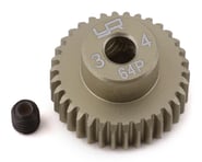 Yeah Racing 64P Hard Coated Aluminum Pinion Gear (34T) | product-also-purchased