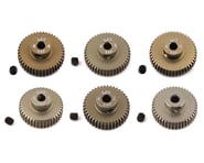 more-results: Yeah Racing Hard Coated 64P Aluminum Pinion Gear Set (41, 42, 43, 44, 45, 46T)