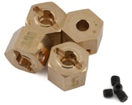 more-results: Yeah Racing 12mm Brass Wheel Hexes (4) (9mm Offset)