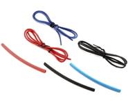 Yeah Racing 18AWG Silicone Wire Set w/Shrink Wrap (Red, Black & Blue) (60cm) | product-also-purchased