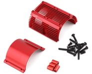 Yeah Racing Aluminum Motor Heat Sink (Red) (40.8mm Diameter) | product-related