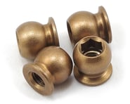 more-results: This is a pack of four optional Yokomo Aluminum Lubricating Hard Coat Pivot Balls. The