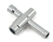 more-results: This is a replacement Yokomo Cross Wrench. Wrench features 5mm, 5.5mm and 7.0mm nut dr