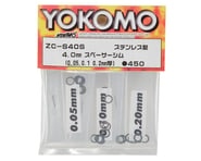 more-results: This is a Yokomo 4mm Spacer Shim Set. These general-purpose spacer shims are great to 