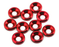 175RC Aluminum Flat Head High Load Spacer (Red) (10)