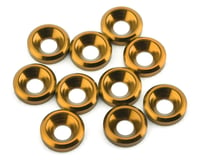 175RC Aluminum Flat Head High Load Spacer (Gold) (10)