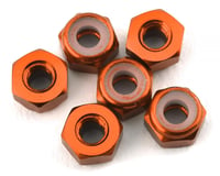 175RC Lightweight Aluminum M3 Lock Nuts (Orange) (6)