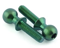 175RC 5.5x10mm Titanium Ball Studs (Green) (2)