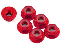 175RC 5mm Wheel Nuts for Traxxas Maxx (Red) (6)