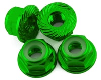 175RC Traxxas HOSS 4mm Locking Wheel Nuts (Green) (4)