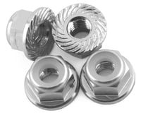 175RC Traxxas HOSS 4mm Locking Wheel Nuts  (Silver) (4)