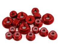 175RC T6.4 Aluminum Nut Kit (Red) (17)