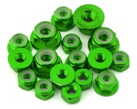 175RC RC10 B7 Aluminum Nuts Kit (Green)