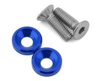 175RC Yokomo RookieSpeed RS1.0 Motor Screws (Blue) (2)