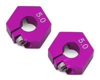 175RC Team Associated RC10B7/B7D 5mm Clamping Wheel Hex (Pink) (2)