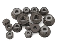 175RC Team Associated DC10 Lightweight Aluminum Nuts Kit (Grey) (15)