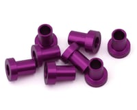 175RC Team Associated RC10B7 Caster Hat Spacer Bushings (Purple) (8)