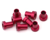 175RC Team Associated RC10B7 Caster Hat Spacer Bushings (Pink) (8)