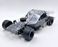 1RC Racing Asphalt Modified 1/18 Brushless RTR 2WD Oval Racer (Clear)