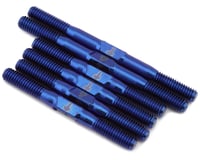 1UP Racing HB Racing D4 Evo 3 Pro Duty Titanium Turnbuckle Set (Blue)