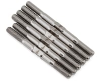 1UP Racing HB Racing D2 Evo Pro Duty Titanium Turnbuckle Set (Silver)