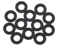 1UP Racing 3x6mm Precision Aluminum Shims (Black) (12) (0.25mm)