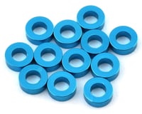 1UP Racing 3x6mm Precision Aluminum Shims (Blue) (12) (2mm)