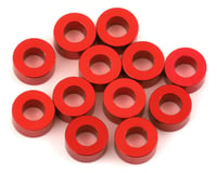1UP Racing 3x6mm Precision Aluminum Shims (Red) (12) (2.5mm)