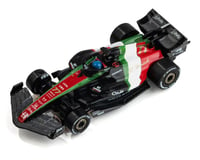 AFX Alfa Romeo 2023 F1 Monza HO Scale Slot Car (Green/White/Red) (LWB) (Mega G+)