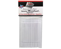 Alpha Abrasives Ultrabrush Regular Micro Brushes (White) (25)