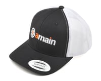 AMain Trucker Hat w/Gears Logo (Black)