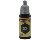 Army Painter Speedpaints Acrylic Hobby Paint (Grim Black) (18m)