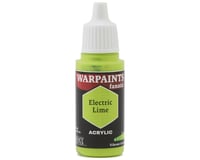 Army Painter Warpaints Fanatic Acrylic Hobby Paint (Electric Lime) (18ml)