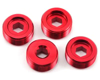 Arrma Aluminum Front Hub Nut (Red) (4)