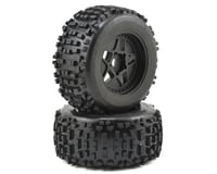 Arrma Dboots 'Back-Flip Mt 6S' Pre-Mounted Tires (Black) (2)