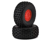 Arrma Mojave 6S BLX dBoots "Fortress" Pre-Mounted Tire Set (Red) (2)