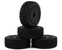 Arrma dBoots "2-HO" Pre-Mounted Tire Set (Black) (4)