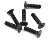 Team Associated 4x16mm Flat Head Hex Screw (6)