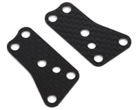 Team Associated RC8 B3.2 Carbon Fiber Front Upper Suspension Arm Inserts (2)