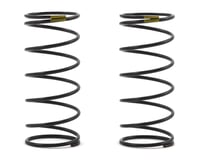 Team Associated 12mm Front Shock Spring (2) (Yellow/4.30lbs) (44mm Long)