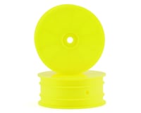 Team Associated 12mm Hex 2.2 4WD Front +1.5mm Buggy Wheels (2) (B74) (Yellow)