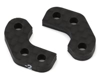 Team Associated RC10B7 Factory Team Caster Block Link Mounts (-2mm) (2)