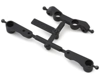 Team Associated RC10B7/B7D Factory Team Steering Bellcrank & Rack Set (Carbon)